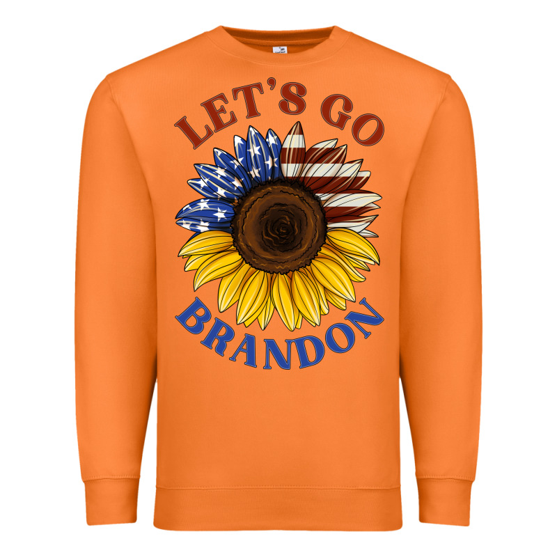 American Flag Sunflower Premium Sweatshirt by Jasminsmagicworld | Teevron