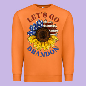 American Flag Sunflower Premium Sweatshirt Designed By Jasminsmagicworld