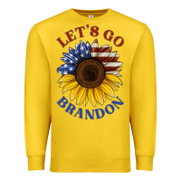 Lemon American flag sunflower Premium Sweatshirt - Jasminsmagicworld