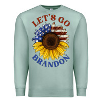 Seafoam American flag sunflower Premium Sweatshirt - Jasminsmagicworld