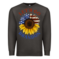 Smoke American flag sunflower Premium Sweatshirt - Jasminsmagicworld