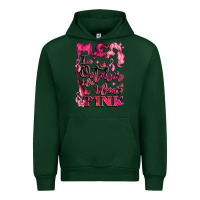 Forest Green in october we wear pink Urban Hoodie - LillyAllenDesigns