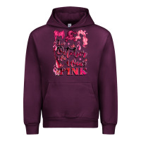 Mauve Wine in october we wear pink Urban Hoodie - LillyAllenDesigns