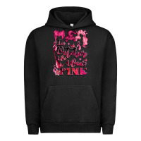 Pigment Black in october we wear pink Urban Hoodie - LillyAllenDesigns