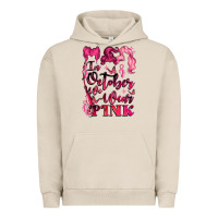 Pigment French Oak in october we wear pink Urban Hoodie - LillyAllenDesigns