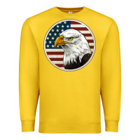 Lemon American Bald Eagle Premium Sweatshirt - Jasminsmagicworld