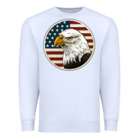 White American Bald Eagle Premium Sweatshirt - Jasminsmagicworld