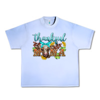 Grape Ice thankful mama cow Urban Heavy Tee - BarkalooDesign