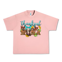 Salmon thankful mama cow Urban Heavy Tee - BarkalooDesign