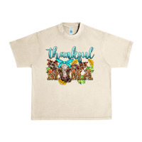 Sandshell thankful mama cow Urban Heavy Tee - BarkalooDesign