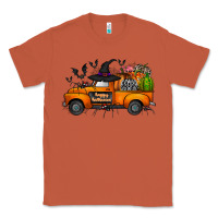 Copper happy halloween truck Classic Tee - CowhideDigitalArt