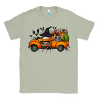 Matcha happy halloween truck Classic Tee - CowhideDigitalArt