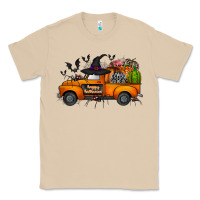 Mushroom happy halloween truck Classic Tee - CowhideDigitalArt
