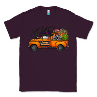 Plum happy halloween truck Classic Tee - CowhideDigitalArt