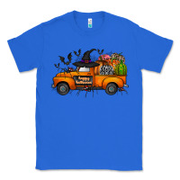 True Royal happy halloween truck Classic Tee - CowhideDigitalArt
