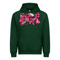 Forest Green pca breast cancer patient care assistant Urban Hoodie - LillyAllenDesigns