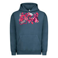 Pigment Midnight Navy pca breast cancer patient care assistant Urban Hoodie - LillyAllenDesigns