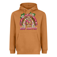 Meerkat easter pink camouflage egg hunter  bunny rainbow Heavyweight Hoodie - BarkalooDesign