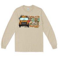 Mushroom Captain Of Struggle Bus Busdrive Long Sleeve Tee - CowhideDigitalArt