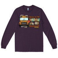 Plum Captain Of Struggle Bus Busdrive Long Sleeve Tee - CowhideDigitalArt