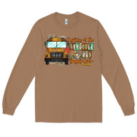 Toasted Coconut Captain Of Struggle Bus Busdrive Long Sleeve Tee - CowhideDigitalArt
