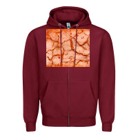 Burgundy orange glitter Zipper Hoodie - JahusDesignShop