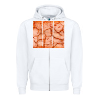 White orange glitter Zipper Hoodie - JahusDesignShop