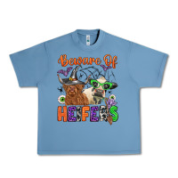 Pebble Blue beware of heifers Urban Heavy Tee - Zillion Design Studio