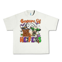 Pistachio beware of heifers Urban Heavy Tee - Zillion Design Studio