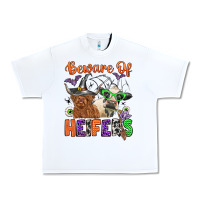 Beware Of Heifers Urban Heavy Tee | Teevron