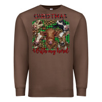 Chestnut christmas with my herd cows Premium Sweatshirt - BarkalooDesign
