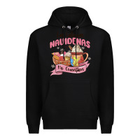 Black christmas tis the season mexican Premium Hoodie - MaliasSmallBusiness