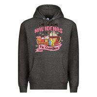 Charcoal Heather christmas tis the season mexican Premium Hoodie - MaliasSmallBusiness