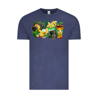 Vintage Denim monkey coffee cups Vintage Tee - Zillion Design Studio