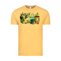 Vintage Mustard monkey coffee cups Vintage Tee - Zillion Design Studio