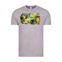 Vintage Zinc monkey coffee cups Vintage Tee - Zillion Design Studio