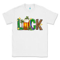 White St. Patrick's Day luck beer Classic Tee - Neo Western