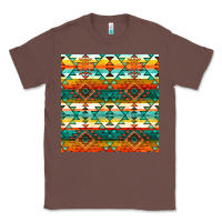 Chestnut native american aztec seamless pattern 1 Classic Tee - BundleAndBundleShop