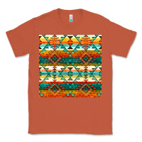 Copper native american aztec seamless pattern 1 Classic Tee - BundleAndBundleShop