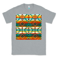 Heather Grey native american aztec seamless pattern 1 Classic Tee - BundleAndBundleShop