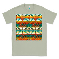 Matcha native american aztec seamless pattern 1 Classic Tee - BundleAndBundleShop