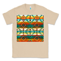 Mushroom native american aztec seamless pattern 1 Classic Tee - BundleAndBundleShop