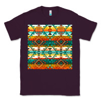 Plum native american aztec seamless pattern 1 Classic Tee - BundleAndBundleShop