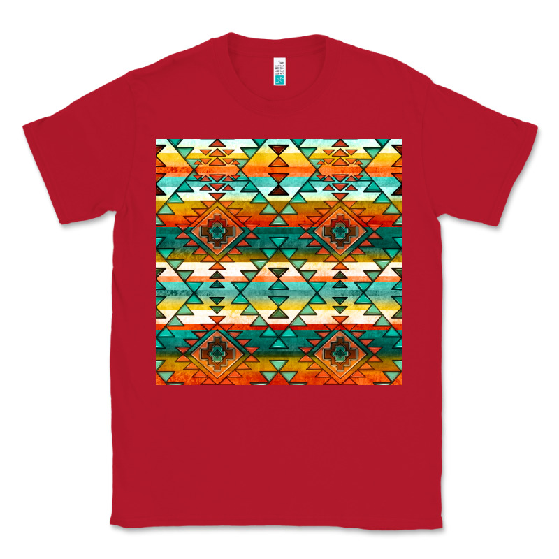 Native American Aztec Seamless Pattern 1 Classic Tee by BundleAndBundleShop | Teevron