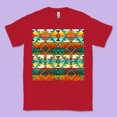 Native American Aztec Seamless Pattern 1 Classic Tee Designed By Bundleandbundleshop