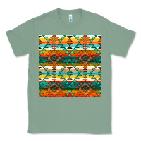 Sage native american aztec seamless pattern 1 Classic Tee - BundleAndBundleShop
