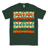 Sports Green native american aztec seamless pattern 1 Classic Tee - BundleAndBundleShop