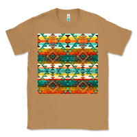 Toasted Coconut native american aztec seamless pattern 1 Classic Tee - BundleAndBundleShop