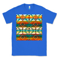 True Royal native american aztec seamless pattern 1 Classic Tee - BundleAndBundleShop