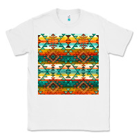 White native american aztec seamless pattern 1 Classic Tee - BundleAndBundleShop
